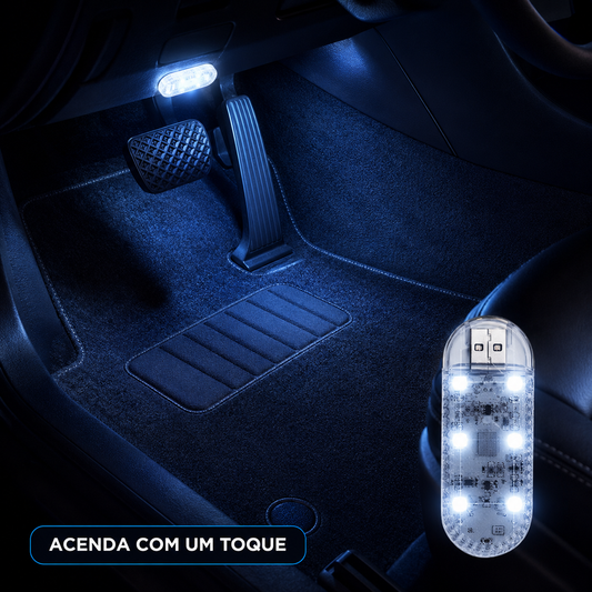 Rechargeable LED Touch Light for Car Interior
